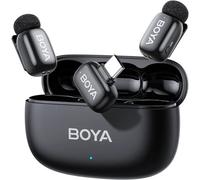 BOYA Mini 2 Wireless Lavalier Microphone AI Noise Reduction Mini Mic for iPhone 6-14/15-17 USB-C Android Phone Video Recording BOYA mini 2-02