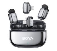 Boya Mini 2 (2 TX + 1 RX USB-C + 1 RX Lightning) gray | ✅Competitively priced