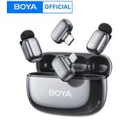 BOYA Mini 2 Wireless Lavalier Microphone AI Noise Reduction Mini Mic for iPhone 6-14/15-17 USB-C Android Phone Video Recording BOYA mini 2-01