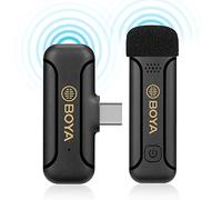BOYA Wireless Lavalier Microphones for USB Type-C Android iPhone 13, BY-WM3T2 U1 Handheld Mic System for Recording, Live Stream, YouTube, TikTok, Facebook, Noise Reduction Auto-Sync