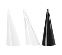 BOYANDM 3Pcs Rings Stands Sturdy Base Functional Designs for Enhances Rings Visibility and Stability Minimalists Jewelry Display Accessory