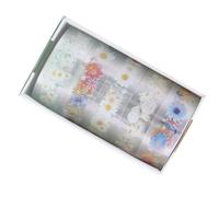BOYANDM 5 Rolls Clear Tape Butterfly Decorative Flower Pattern Masking Hand Account Artists Crafting