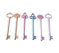 BOYANDM 6Pcs Novelty Shaped Gel Pen for Kid Adult Student Writing Noting, 0.38MM Needle Tip Write Smoothly Quick Dry Assorted Color Pen