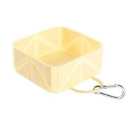 BOYANDM Compact Foldable Dog Feeder 500ml Capacity Space Saving Outdoor Adventures Portable Foldable Puppy Waterer Dog Bowl
