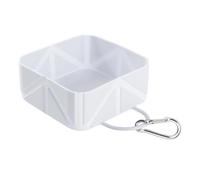 BOYANDM Compact Foldable Dog Feeder 500ml Capacity Space Saving Outdoor Adventures Portable Foldable Puppy Waterer Dog Bowl