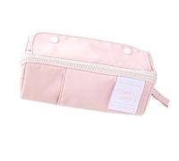 BOYANDM Extending Pencil Case for Student Adult, Large Capacity Pen Bag with Multiple Compartments, Travel Cosmetic Storage Bag Stationery Pouches