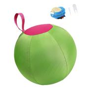 BOYANDM Large Inflatable Dog Toy Ball for Outdoor Fun and Training Heavy Duty Interactive Bouncy Toy for Backyard Play Inflatable Ball for Dogs