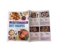 BOYANDM Mediterranean Diet Chart Food List 2026, Ingredient Meal Plan Heart, Easy Recipes Beginners Gift Ingredient Meal Plan