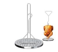 BOYANDM Removable Barbecue Addition Turkey Broiler Empty Plan Optimal Oil Stream Uniform Heating Excellent Family Feasts Instances Multiple Purpose Cooker Rack