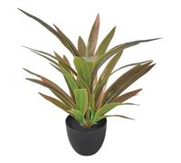 BOYANDM Sturdy Artificial Lucky Dracaena Plant in Pots Realistic Potted Greeneries for Desk Tabletop Decoration Safe Realistic Greeneries for Animals