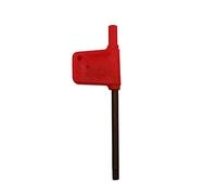 BOYANDM T5-T6 T7 T8 T9 T15-T20 Plum Shaped Red Flag Wrench Standard for-CNC Lathe Turning Tool Holder Screw Wrench Plum Shaped Screwdrivers & Nut Driver Lathe Tools Spanners Metric Holder