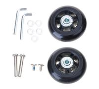 BOYANDM Travel Bag Wheel Accessories Noise Frees Easy To Replace Luggage Spare Wheel With Tool Upgrades For Students & Family Suitcases