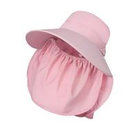 BOYANDM Unisex Cycling Hat Sun Protections Caps Mountaineering Headwear Sun Protections Wide Brims Meshes Caps with Neck Rope Fishing Cap Sports Cap Fisherman Beach