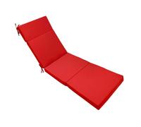 BOYANDM Washable Sunbathing Cushion with Protective and Nonslip Tie for on Most Recliners Modifiable Belt Chair Pad