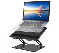 BoYata Laptop Stand, Multi-Angle Adjustable Laptop Riser with Heat-Vent