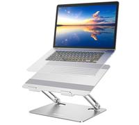 BoYata Laptop Stand, Multi-Angle Adjustable Laptop Riser with Heat-Vent