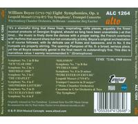 BOYCE: SYMPHONIES 1-8; L. MOZART: 'TOY' SYMPHONY; TRUMPET CONCERTO NEW CD