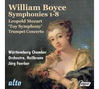 Boyce:syms 1-8;mozart Toy Sym;trumpet - Chamber Wurttemburg Compact Disc