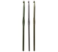 Boye 70883 Aluminum Crochet Hook Set, Sizes G-I, Silver