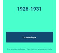 Boyer, Lucienne - Lucienne Boyer 1926-31