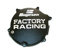 Boyesen Factory Racing Clutch Cover Black Kawasaki KX125, black