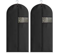Boyfield Dress Bags, 2 Pack Long Style Suit Bag(Black)