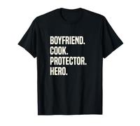 Boyfriend Cook Protector Hero Boyfriend Profession T-Shirt