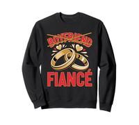 Boyfriend Fiancé Husband Groom Engaged Engagement Sweatshirt