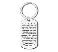 Boyfriend Keyring Couple Keychain Anniversary Jewelry Gifts for Boyfriend Girlfriend I Love You Keychain Valentines Day Wedding Gift for Wife Husband Christmas Engagement Wedding Gift for Groom Bride