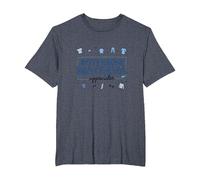 Boyfriend Material Appreciator: Charming Romantic Gift T-Shirt, Men's Big and Tall, Heather Blue, 3X Tall