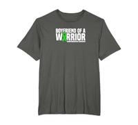 Boyfriend of a Warrior NF1 Neurofibromatosis Awareness T-Shirt