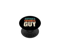Boyfriend Sophias Favorite Guy Proud Dad PopSockets Adhesive PopGrip