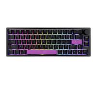 BOYI 66Pro Rapid Trigger Magnetic Switch 65% Mechanical Keyboard,Hall Effect Gasket-Mounted RGB HotSwap Hyper-Fast Adjustable Actuation Wired Compact Gaming Keyboard with Knob (Black)