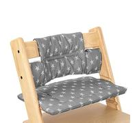 BOYIFEIJIE Seat Cushion for Tripp Trapp High Chair, Soft Padded, Easy to Attache, as Accessory for Stokke Tripp Trapp, Available (Star)