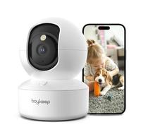 BoyKeep Pet Camera 2K Dog Camera with Phone App Indoor Security Cameras, Motion Detection & Tracking,2-Way Audio, 5G/2.4GHz WiFi/Bluetooth 12-Second Free Cloud Storage Upgraded Version