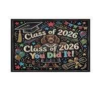 Boykin Spaniel Dog Congrats Grad Jigsaw Puzzles for Adults 1000 Piece, Puppy Graduation Wooden Printed Puzzles, Class of 2026 Pattern Decorations for Home Entertainment