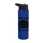 Boykin Spaniel Dog Huge Ears Worst Listener Stainless Steel Insulated Water Bottle