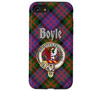 Boyle Scottish Clan Badge & Tartan Case for iPhone SE (2020) / 7/8