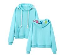 BOYNEXTD Blue Performance Dress Hoodie Support Merch Sweatshirt Contton Hooded Star Style Sweatshirt(XL)