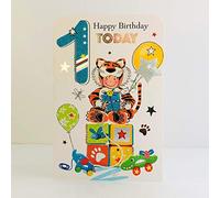 Boys 1st Birthday Card