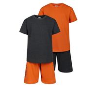 Boys 2 Pack Short Pyjamas Nightwear PJ Sets Twin Pack 11 12 13 14 15 16 17 18 Years (CHR/OGE 11-12)
