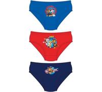 Boys 3 Pack Official Paw Patrol Character Briefs Play Rescue Repeat (2-3 Years) Blue
