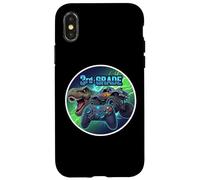 Boys 3rd Grade Back To School Gaming Controller T-rex Truck Case for iPhone X/XS