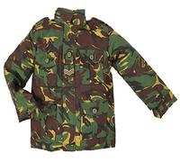 Boys 5-6 Padded Soldier Army Jacket Woodland Camouflage