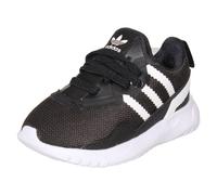 Adidas Boys Adidas Slip On Running - Inspired Trainers Originals Flex EL I - Black - UK 4 Infant