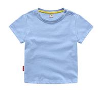 Boys and Girls' Classic Fit Crewneck T-Shirt | Organic Cotton Soft,Short-Sleeve Basic, Toddlers and Kids Top Tees (D, 12-18 Months)
