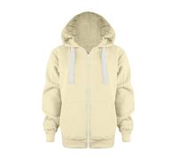 Boys and Girls Hoodies Child Sweatshirt PE School Sweat Hoodie New Casual Fashion Comfortable Hooded Outfit Back to Shirts Tops Age 7-13 Years Beige