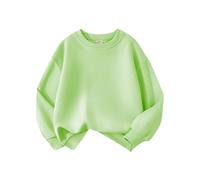 Boys and Girls Hoodies Warm Soft Pullover Sweatshirt Graphic Outfits with Pocket Long Sleeve Jumper PE School Coats Gaming Gifts Green