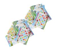 Boys and Girls Potty Training Sticker Chart Set, Paper, Cartoon Pattern