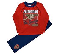 Boys Arsenal Football Club Long Pyjamas Size 4-5 Years Red